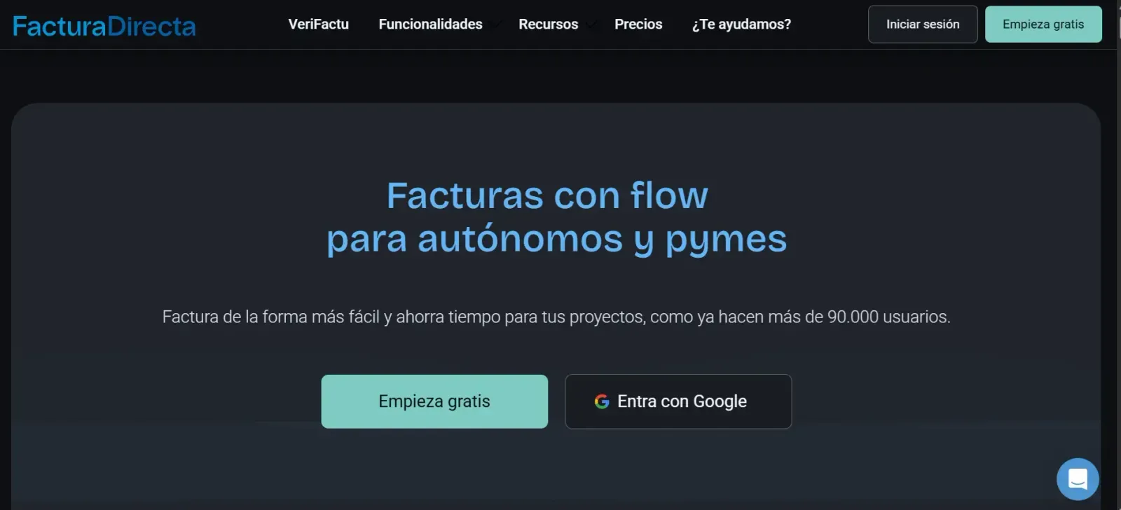 FacturaDirecta opiniones: precios y funciones