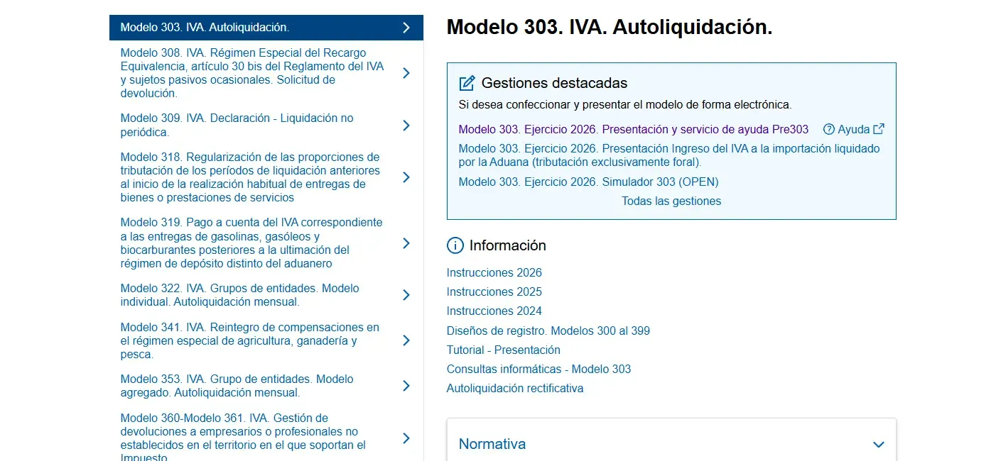 Modelo 303 del IVA: guía completa para autónomos