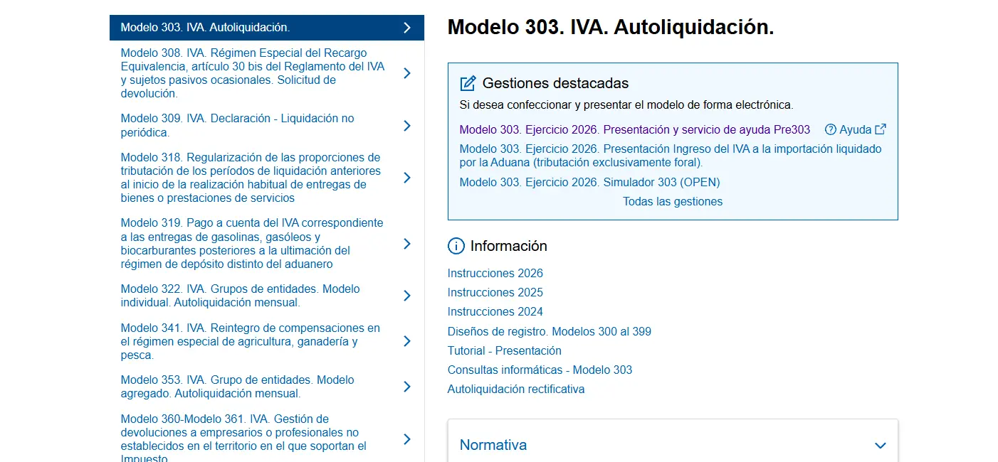 Modelo 303 del IVA: guía completa para autónomos