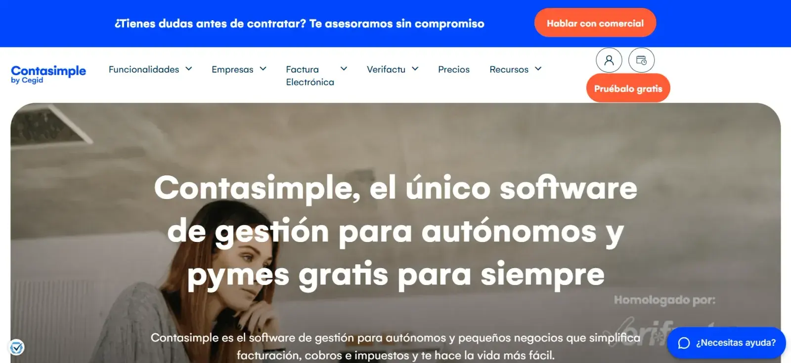 Contasimple opiniones: precio y para quién es