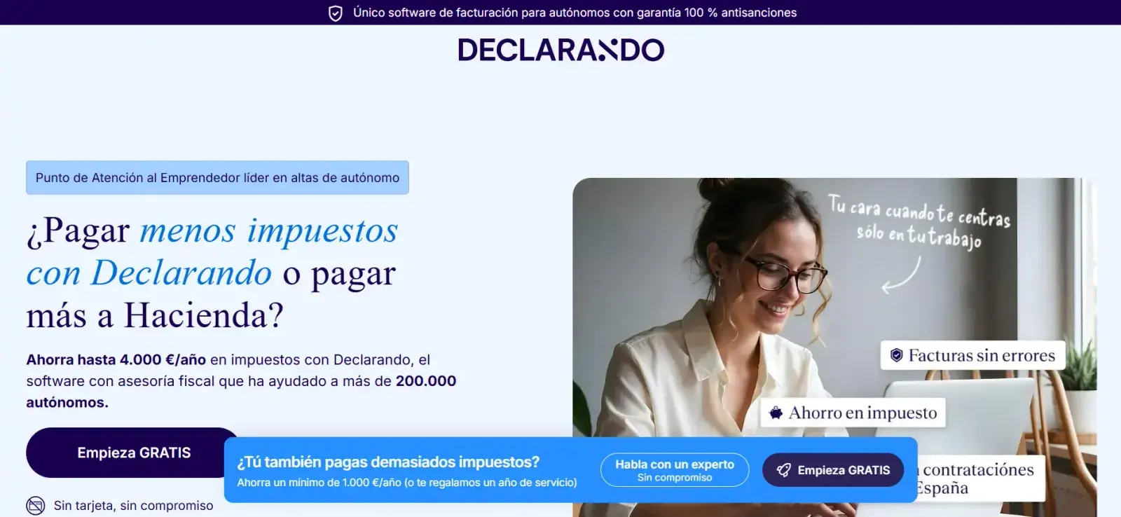 Declarando vs. TaxDown: comparativa de precios y funciones para autónomos
